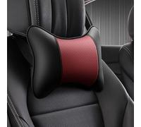 UJKTYWSX Cuscino Poggiatesta Auto, per Audi TT TTS TT-S TT-RS R8 V10 e-Tron Confortevoli e Traspiranti Memory Foam Cervicale Accessori per Dedili Auto,B