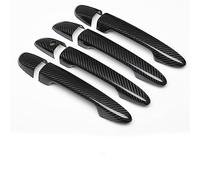 UJNHEQ Accessorio per Modanatura Copertura della Maniglia della Porta dell'automobile in Fibra di Carbonio Cromata per Mazda Cx-5 Cx5 CX 5 2012 2013 2014 2015 2016 2017 2018 2019 2020 2021 2022(3)