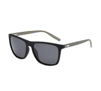 UJNHGQ Occhiali da sole quadrati polarizzati per uomo, design di tendenza, occhiali da sole protettivi per donna, occhiali da sole polarizzati, 2 neri opachi e grigi