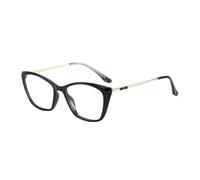 UJNHGQ Occhiali da vista alla moda con montatura a forma di occhio di gatto, stile retrò, da donna, C2