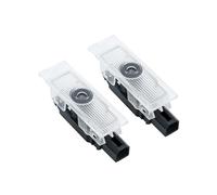 UJNVDXZE 2PCS Auto Benvenuto Lampada per Dodge Challenger 2015+ Proiettore l'illuminazione del della portiera dell'auto Luci di Benvenuto Accessori Decorazione