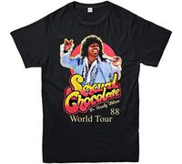 Ujoya Sexual Chocolate T-Shirt 88' World Tour Randy Watson Eddie Tee Top Black L