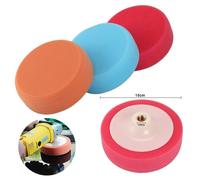 UK 3X M14/150mm Testine Lucidatura Auto Mop Pads Spugna Morbida Schiuma Lucidant