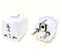 UK a Eu Alimentatore da Viaggio Convertitore Francia Italy Germania Spagna