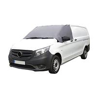 UK Custom Covers Compatibile con Mercedes Vito Screen Wrap With Eyes (2003 - 2014) copertura parabrezza anteriore (stile Screen Wrap: tinta unita, grigio)