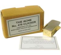 UK Fatto US WW2 N.470 Acme Clicker. The Original Paracadutista Cricket. Ottone
