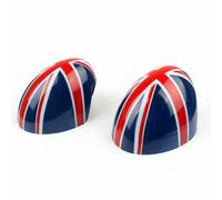 UK Flag Side Mirror Caps Set Covers Per MINI Cooper Hardtop 2014 F55 & 2015 F56