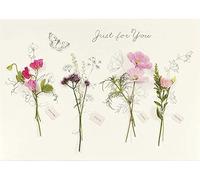 UK Greetings Biglietto di compleanno per lei/amiche, bellissimo design, 178 mm x 127 mm