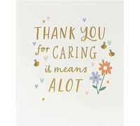 UK Greetings Biglietto di ringraziamento per lui/lei/amico/a - Design floreale