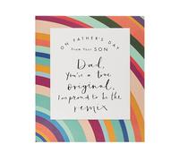 UK Greetings Biglietto per la festa del papà da tuo figlio - design dolce