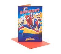 UK Greetings Marvel Spider-Man Biglietto di compleanno per lui/ragazzo - Design per compleanno
