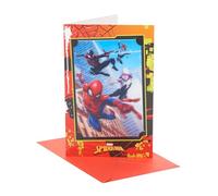 UK Greetings Marvel Spider-Man Biglietto di compleanno per lui/ragazzo - Design ricordo 3D