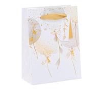 UK Greetings Piccolo sacchetto regalo per lui/lei/amiche, per compleanni, ringraziamenti e altri eventi - Design con palloncini