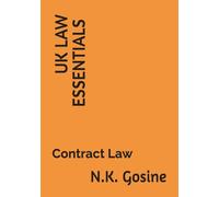 UK Law Essentials - Contract Law