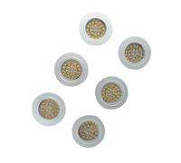 ✅UK Luce LED Touch Sensibile On Off Barca Caravan Camper Faretto Caldo 12V