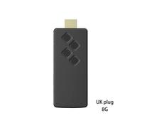 (UK plug, 1G8G) Smarts Dual Band WIFI TV Stick Set-Top Box Multifunctional Powerful Medias Player for Android-System