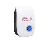 (UK Plug, 1pc) Ultrasonic Pest Control Repeller Plug-in Insect Mosquito Killer Rat Mice Spider