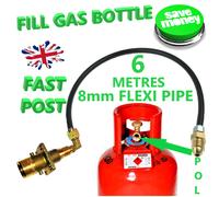 UK Propano Gas Gpl Bottiglie Cilindri Ricarica Set Di
