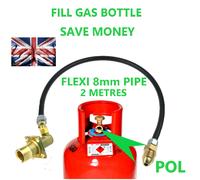 UK Propano Gas Gpl Bottiglie Cilindri Ricarica Set + Spagna Portogallo
