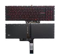 UK/Spagnolo tastiera del computer portatile for MSI GF75 Sottile 8RC 9RD 9RD 9SC 9SE MS-17F1 MS-17F2 MS-17F5 MS-1791 MS-1792 MS-1793 MS-1795 MS-1796 (sostituzione tastiera) ( Color : SP Red backlit )