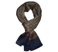 UK_Stone - Foulard da uomo, 100% seta, sciarpa vintage, Taglia unica