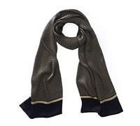 UK_Stone - Foulard da uomo, 100% seta, sciarpa vintage, Taglia unica