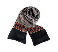 UK_Stone - Foulard da uomo, 100% seta, sciarpa vintage, Taglia unica