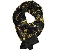 UK_Stone - Sciarpa - Uomo Drache mit Schwarzgold Hintergrund Taglia unica