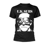 Plastic Head UK Subs T Shirt Another Kind of Blues Band Logo Nuovo Ufficiale Uomo Size L