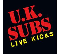 UK Subs Live Kicks (Vinyl LP) 12" Album Coloured Vinyl