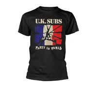 Uk Subs Party In Paris ufficiale Uomo maglietta unisex
