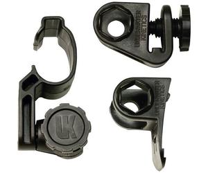 UK Underwater Kinetics 514819 Supporto per casco Tutte le 3AA/4AA di UK Nero