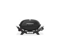 UK Weber Q2100N - Barbecue a gas, 53 x 39 cm, griglia portatile per barbecue, 1 bruciatore, 2 griglie in ghisa smaltata in porcellana, colore: nero (1501063)