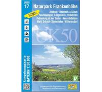 UK50-17 Naturpark Frankenhöhe: Ansbach, Neustadt a.d.Aisch, Feuchtwangen, Langenzenn, Heilsbronn, Rothenburg ob der Tauber, Neuendettelsau, Markt Erlbach, Dietenhofen, Wilhermsdorf
