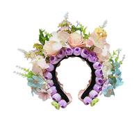 Ukbzxcmws Autentico Cinese Floreale Copricapo Tradizionale Cinese Fiore Copricapo Copricapo Fiori Di Seta Per La Fotografia Di Costumi