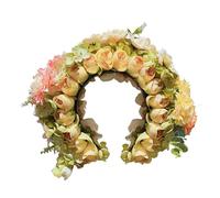 Ukbzxcmws Autentico Cinese Floreale Copricapo Tradizionale Cinese Fiore Copricapo Copricapo Fiori Di Seta Per La Fotografia Di Costumi