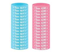 Ukbzxcmws Braccialetti in Silicone Per Baby Gender Expose Party Braccialetto Divertente E Confortevole Accessori per Partito