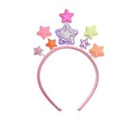 Ukbzxcmws Cerchietto per capelli per adulti con paillettes glitterate in polvere a forma di stella, per bambini, feste, festival, per coppie
