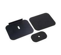 Ukbzxcmws Elegante piastra di rinforzo per monitor da tavolo fragili. Piastra di supporto in acciaio adatta per la maggior parte dei supporti per monitor