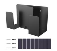 Ukbzxcmws Supporto da parete per computer portatili e tablet, scaffale in metallo sicuro con facile installazione Staffa per Router EReader