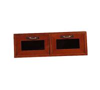 UKCOCO 1 Pc ripiano rialzato per ripiano del Monitor magazzinaggio Storage Box Supporto per Monitor Supporto per Computer da Ufficio di Legno