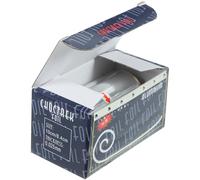 UKCOCO 1 Rotolo di Carta Alluminio per Colorazione, Strumento per Perm, Fogli di Alluminio Argento per Uso in Salone, 5000cm x 8.2cm