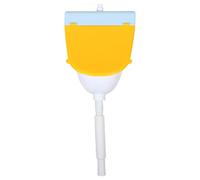 UKCOCO 1 set di orinatoio da parete per bambini con coperchio, vasino per | Orinatoio per l'addestramento all'uso del vasino, vasino a parete per bambini con coperchio per una maggiore igiene,