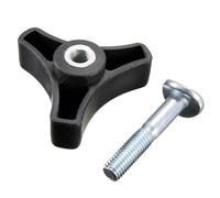 UKCOCO 1 Set Impugnatura Triangolare per Tosaerba Maniglia Ricambio Resistente e Facile da Installare Accessorio Pratico per Giardinaggio Compatibile con La Maggior Parte dei