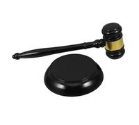 UKCOCO 1 set Martelletto Giudice Multifunzionale con Finitura Liscia per Avvocati e Cerimonie Legali per Tribunali e Eventi Professionali