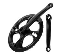 UKCOCO 1 Set Pedivella per con Disco Singolo Denti e Crank Mountain Bike per Facile Usare