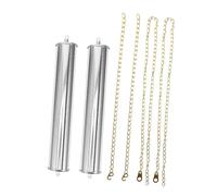 UKCOCO 1 Set Peso Decorativo per Ferro Accessorio con Catena da e Ganci per Moderni e Vintage per Decorare e Funzionare Ogni