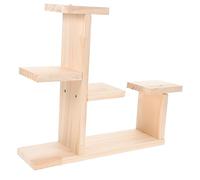 UKCOCO 1 Set Piante Legno Espositore per Piante Vassoio per Torte e Cupcake Decorazione per Tavolo Matrimoni e Moderno