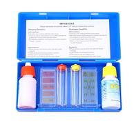 UKCOCO 1 Set Pool Test Kit: Reagente portatile per test piscina per la valutazione della qualità dell'acqua della spa - Fornitura di soluzioni per la misurazione chimica e del pH