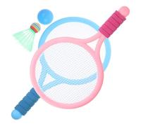 UKCOCO 1 Set Racchette Badminton per Kit Completo con Palline all per attività Genitore e Principianti per Spiaggia e Colore Casuale Colore Casuale